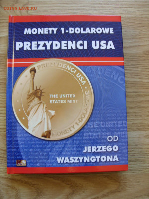 Альбом под доллары президенты США. Пр-во Польша. - Альбом доллары США - 1