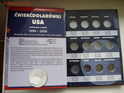 Альбом под квотеры Штаты США. - Штаты - 2