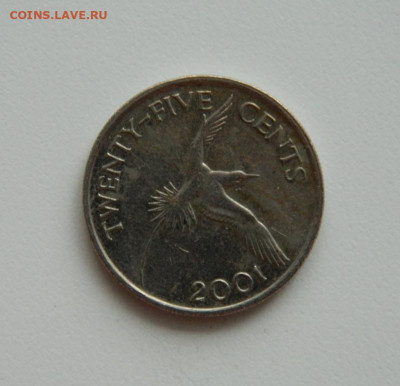 Бермуды 25 центов 2001 г. (Фауна). до 09.12.19 - DSCN0010.JPG