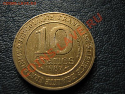 Франция 10 франков 1987 Капетинги  до 09.08 в 21.00 М - IMG_0095