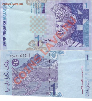 БОНЫ СТРАН МИРА (Ходячка) - Malaysia-1