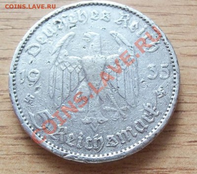 5 марок Кирха 3-ий рейх ( серебро ) до 11.08.11 в 22.00 - 101_0993