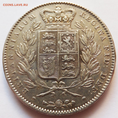 Англия крона 1845 неплохая на оценку - 1845-4