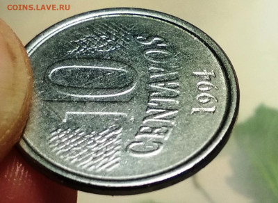 10 CENTAVOS Бразилия - БРАЗИЛИЯ