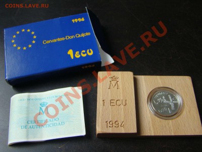 Испания. Серебро. Экю и песеты. В деревянных футлярах - DSC06936.JPG