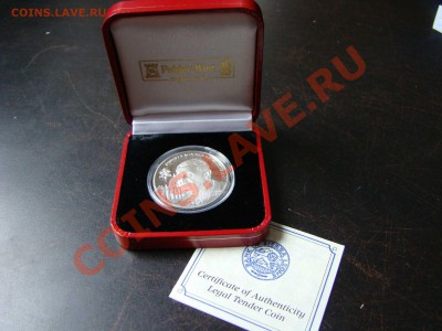 Сьерра-Леоне, Монеты с Римскими Папами. Серебро в футлярах - DSC06939.JPG