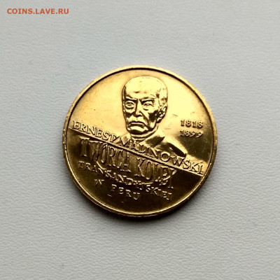 ПОЛЬША,2 злотых 1999г(Эрнест Малиновский)до 10.12.2019г - IMG_20191130_131512_HDR