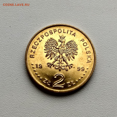 ПОЛЬША,2 злотых 1999г(Юлиуш Словацкий)до 10.12.2019 - IMG_20191130_131536_HDR
