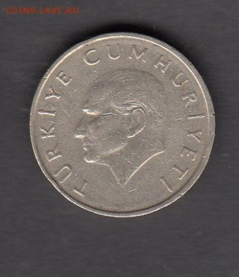 Турция 1994 10 лир до 11 12 - 90