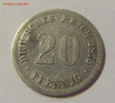 20 пфеннигов 1875 D Германия №1 13.12.2019 22:00 МСК - CIMG8136.JPG