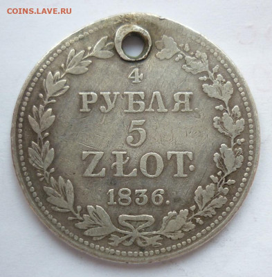 4 рубля 5 злот 1836 отверстие на сутки.. 08.12 в 22-00 МСК - злотый 1836.JPG