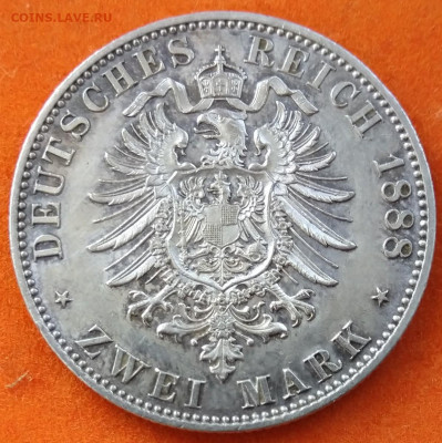 2 марки 1888г. Пруссия - IMG_20191013_135945~2
