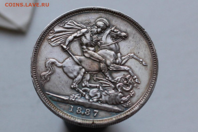 1 крона 1887 Юбилейная. Вкликобритания - IMG_4516 ср