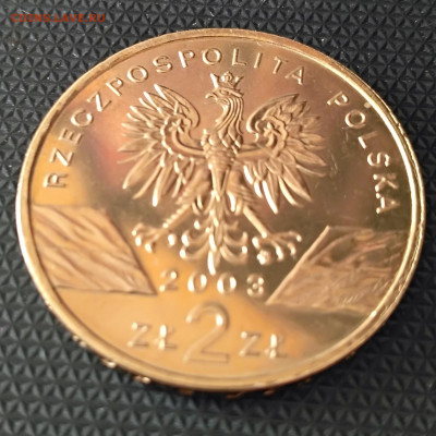 ПОЛЬША,2 злотых 2003г(Европейский угорь)до 10.12.2019г - IMG_20191208_104357