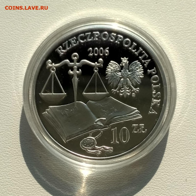 ПОЛЬША,10 злотых 2006г(500 лет провозглашения)до 11.12.2019г - 10 злотых 2006 г 500 лет