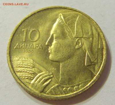 10 динар 1955 UNC Югославия №2 13.12.2019 22:00 МСК - CIMG7519.JPG
