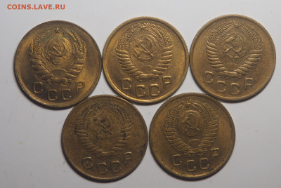 1 копейка 1946,1953,1954,1956,1957 до 10.12.2019 в 22.00 - PC080696