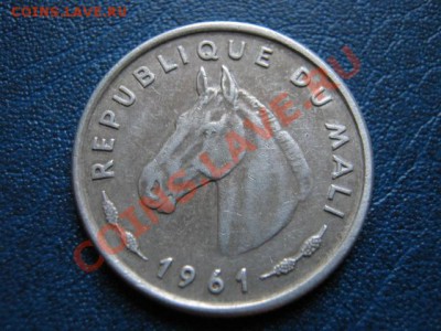 Мали 10 франков 1961 Лошадь  до 09.08 в 21.00 М - IMG_0264