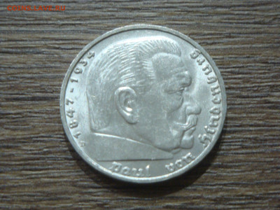 3 РЕЙХ, 5 RM 1935 D, Гинденбург, Штемпельный блеск, до 14.12 - DSC09143.JPG