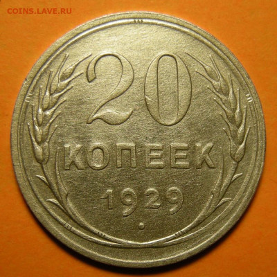 20 копеек 1929, кладовая -- до 14.12.19. 22:00 мск. - 20-29 р.JPG