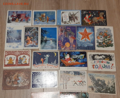 СССР ПК С Новым годом 40шт (2) до 14 12 - 61