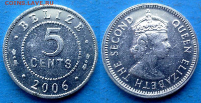 Белиз - 5 центов 2006 года до 15.12 - Белиз 5 центов, 2006