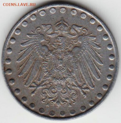 Германия 10 пфеннигов 1921 г. Fe до 24.00 15.12.19 г. - 010