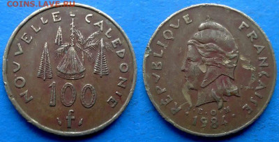 Французская Полинезия - 100 франков 1984 года до 15.12 - Французская Полинезия 100 франков, 1984