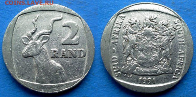 ЮАР - 2 ранда 1991 года до 15.12 - ЮАР 2 ранда, 1991