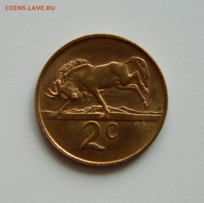 Южная Африка 2 цента 1989 г. (Фауна). до 12.12.19 - DSCN9959.JPG