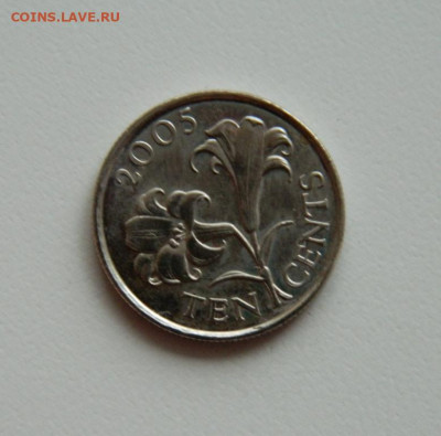 Бермудские острова 10 центов 2005 г.  до 12.12.19 - DSCN9990.JPG