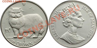 Кошки на монетах - 1c1989
