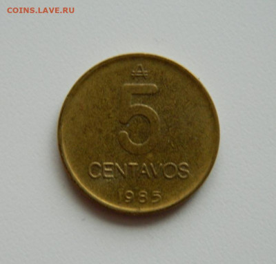Аргентина 5 сентаво 1985 г. (Фауна). до 12.12.19 - DSCN9978.JPG