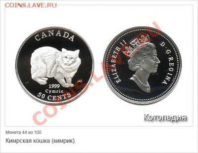 Кошки на монетах - f_19496969