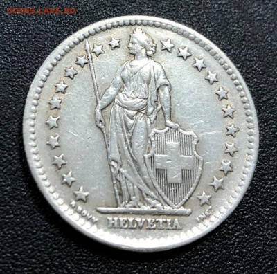 2 франка 1944 Швейцария с 200 руб. до 15.12.19 22:00 - image-09-12-19-03-25-2