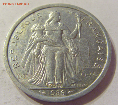 2 франка 1986 Французская Полинезия №1 13.12.2019 22:00 МСК - CIMG9254.JPG