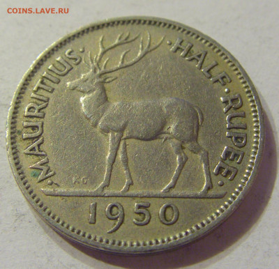 2 рупии 1950 Маврикий №1 13.12.2019 22:00 МСК - CIMG9260.JPG