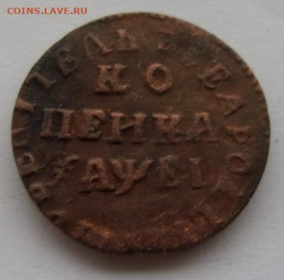 Копейки Петра Алексеевича из кошелька - 1715.JPG