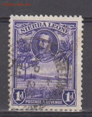 Колонии Сьерра Леоне 1932 1м 1д до 14 12 - 802