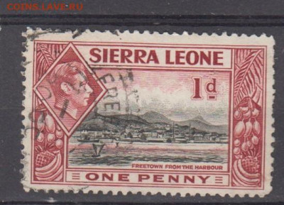 Колонии Сьерра Леоне 1938 1м 1д до 14 12 - 804