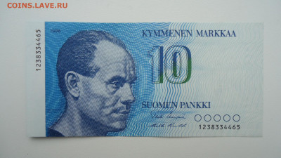 ФИНЛЯНДИЯ 10 МАРОК 1988 UNC - DSC07215.JPG