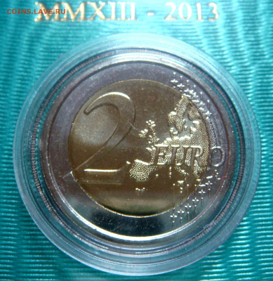 Ватикан 2 евро 2013 "День Молодежи" блистер с 200Р. До 16.12 - 04.JPG