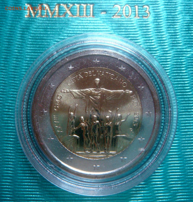 Ватикан 2 евро 2013 "День Молодежи" блистер с 200Р. До 16.12 - 03.JPG