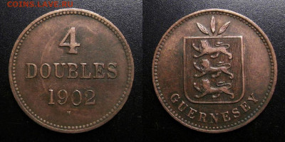 Гернси – 4 дубля (1902 Н) до 13.12 (22.00) - Гернси – 4 дубля (1902 Н)
