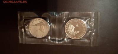 1 рубль 1993 Маяковский - 2шт Пруф  до 15.12. - 20191206_225505