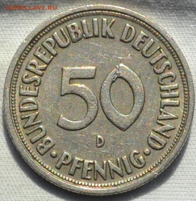 Грмания 50 пфенниг 1950. 13. 12. 2019. в 22 - 00. - DSC_0098