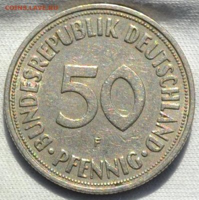 Германия 50 пфенниг 1950. 13. 12. 2019. в 22 - 00. - DSC_0100
