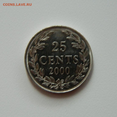 Либерия 25 центов 2000 г. до 16.12.19 - DSCN0004.JPG