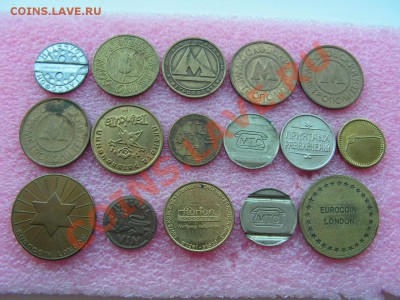 Более 30 разных жетонов (отечественные и импортные) - PICT0852.JPG