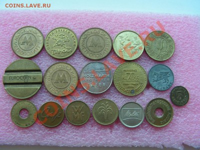 Более 30 разных жетонов (отечественные и импортные) - PICT0853.JPG